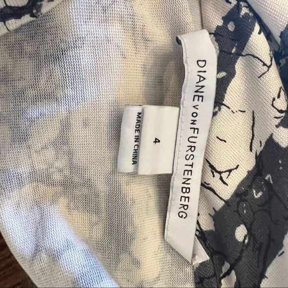 Diane Von Furstenburg Parker Sheath Silk Jersey Dress 4 - Picture 6 of 9